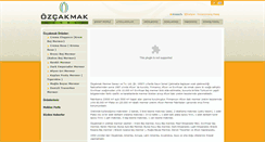 Desktop Screenshot of ozcakmak.com