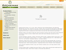 Tablet Screenshot of ozcakmak.com